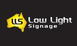Low Light Signage
