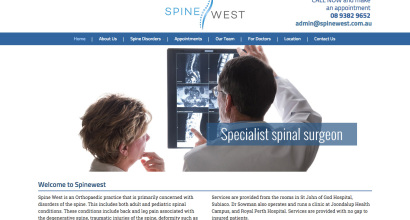 Orthopaedic Web Design Sydney