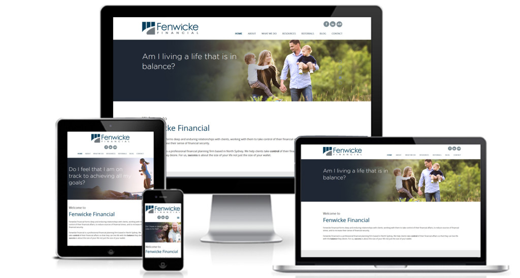  Financial Planner Website Design