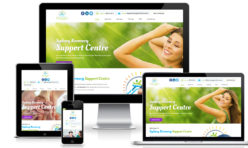 Mental Health Support Web Design