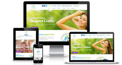 Mental Health Support Web Design