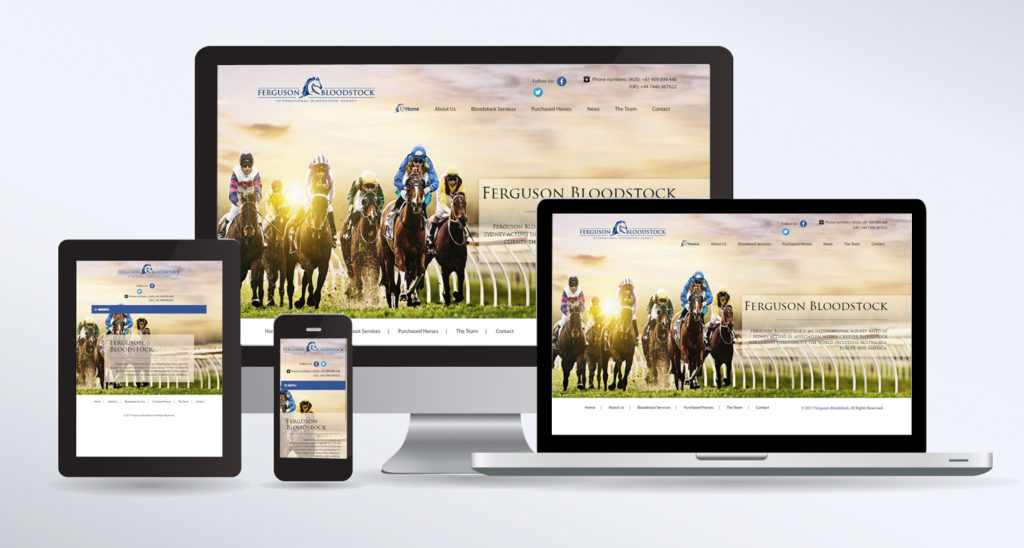 Bloodstock Website Design